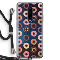 Donuts: OnePlus 7 Pro Transparant Hoesje met koord