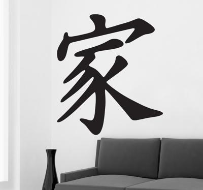 Chinees Teken dat staat voor Familie
