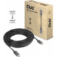 CLUB3D HIGH SPEED HDMI AOC CABLE 8K60HZ 20M M/M HDMI kabel HDMI Type A (Standaard) Zwart