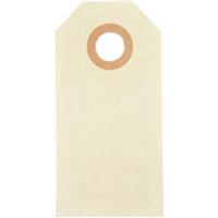 Creativ Company Manilla-labels, afm 3x6 cm, 250 gr, crème, 1000 stuk/ 1 doos