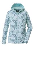 Killtec KOS 14 AOP Softshell Jas Dames Light Ocean/Tonal Aop 40