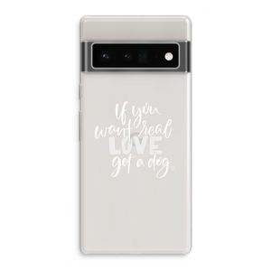 Partner in crime: Google Pixel 6 Pro Transparant Hoesje