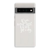 Partner in crime: Google Pixel 6 Pro Transparant Hoesje