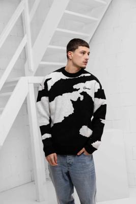 Equalité Camo Knit Sweater Heren Zwart/Grijs - Maat XS - Kleur: ZwartGrijs | Soccerfanshop