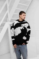 Equalité Camo Knit Sweater Heren Zwart/Grijs - Maat XS - Kleur: ZwartGrijs | Soccerfanshop