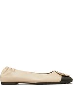 Tory Burch ballerines Claire - Tons neutres