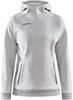 Craft 1910629 Core Soul Hood Sweatshirt W - Grey Melange - XS