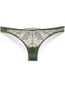 I.D. Sarrieri culotte en dentelle - Vert