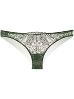 I.D. Sarrieri culotte en dentelle - Vert