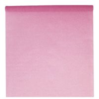 Santex Tafelkleed op rol - polyester - roze - 120 cm x 10 m - Feesttafelkleden - thumbnail
