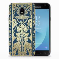 Samsung Galaxy J3 2017 | TPU Case | Beige Flowers