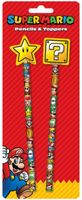 Super Mario - Pencils & Toppers