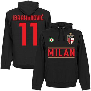 AC Milan Ibrahimovic 11 Team Hoodie