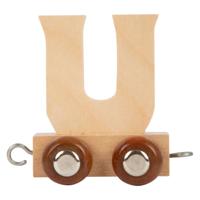 Small Foot - houten lettertrein - u