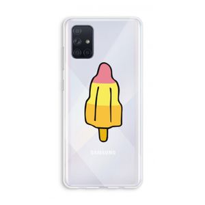 Raketijsje: Galaxy A71 Transparant Hoesje
