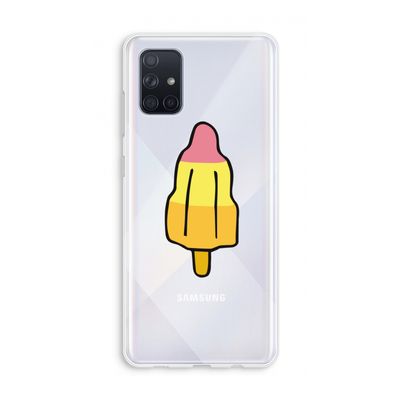 Raketijsje: Galaxy A71 Transparant Hoesje