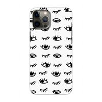 Eye pattern #2: Volledig geprint iPhone 12 Hoesje
