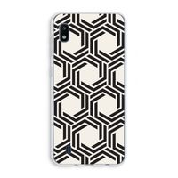 Geometrisch patroon: Samsung Galaxy A10 Transparant Hoesje Geometrisch patroon: Samsung Galaxy A10 Transparant Hoesje
