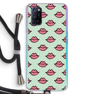 Lipjes: Oppo A72 Transparant Hoesje met koord