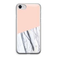 A touch of peach: iPhone 8 Transparant Hoesje