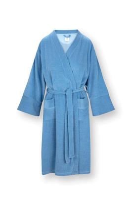 Pip Studio Naomi Kimono Petite Sumo Stripe Blauw M