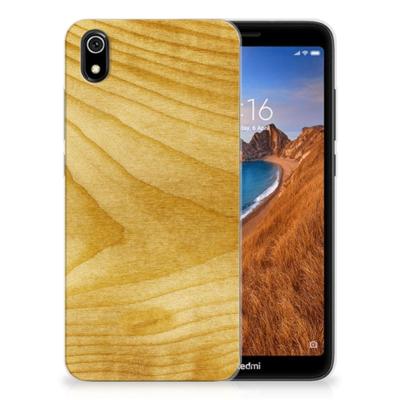 Xiaomi Redmi 7A | Bumper Hoesje | Licht Hout