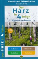 Wandelkaart Der Harz in 4 Teilen | Schmidt Buch Verlag - thumbnail