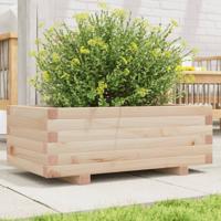 VidaXL Plantenbak 70x40x26,5 cm massief grenenhout