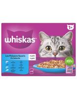 Whiskas Whiskas 1+ Vis Selectie In Gelei Zalm & Tonijn 12x85gr