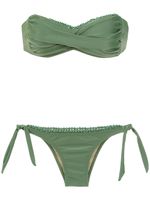 Amir Slama embroidered bikini - Vert - thumbnail