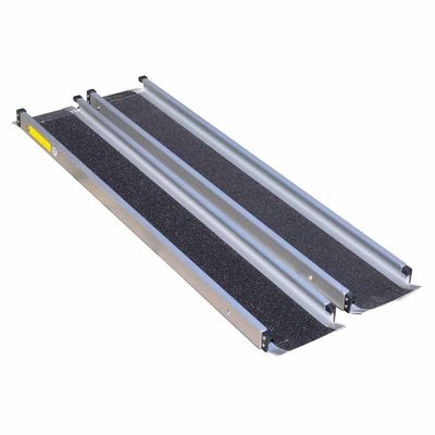Uitschuifbare rolstoel oprijplaat | Lengte 183 cm | Set van 2 oprijplaten | VA147M
