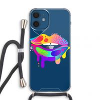 Lip Palette: iPhone 12 mini Transparant Hoesje met koord
