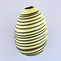 Chocolade paasei (hol) wit puur (350 gram)