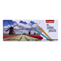 Kleurpotloden Bruynzeel Holland blik ÃƒÆ' 45 stuks assorti - thumbnail