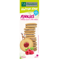 Damhert Pinkies biscuits framboos 125 Gram