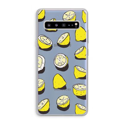 When Life Gives You Lemons...: Samsung Galaxy S10 5G Transparant Hoesje