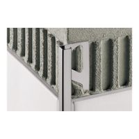 Schluter Quadec-ac tegelprofiel 11mm 250 cm. alu., grafietzwart - thumbnail