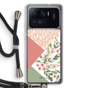Sweet heaven geometrics: Xiaomi Mi 11 Ultra Transparant Hoesje met koord