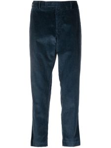 PT Torino Rebel corduroy tapered trousers - Bleu