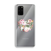 GRL PWR Flower: Samsung Galaxy S20 Plus Transparant Hoesje