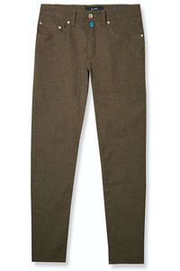 Pierre Cardin Lyon Tapered Fit Broek beige,