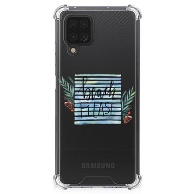 Samsung Galaxy A12 Stevig | Bumper Hoesje | Boho Beach Samsung Galaxy A12 Stevig | Bumper Hoesje | Boho Beach