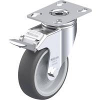 Blickle LKPA-PATH 101G-FI Zwenkwiel met rem Wieldiameter: 100 mm Draagvermogen (max.): 120 kg 1 stuk(s)