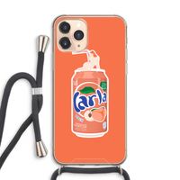 S(peach)less: iPhone 11 Pro Max Transparant Hoesje met koord