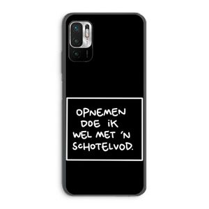 Schotelvod: Xiaomi Redmi Note 10 5G Transparant Hoesje