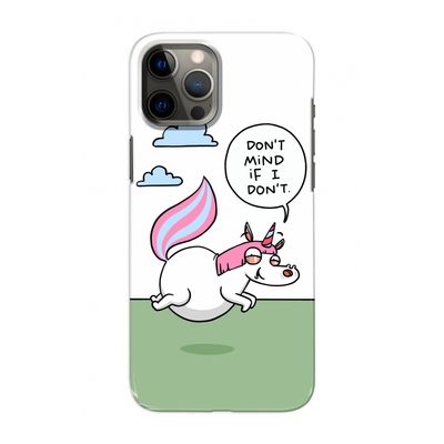 Unicorn: Volledig geprint iPhone 12 Hoesje