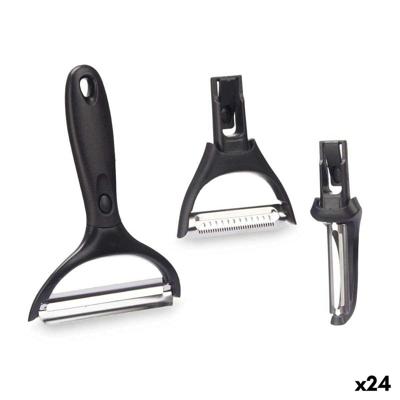 Set schilmesjes Kinvara KT190129 KT190129 Metaal Roestvrij staal Polypropyleen ABS 14,5 x 22 x 2,5 cm Verwisselbare koppen 3 Ond