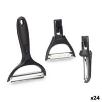 Set schilmesjes Kinvara KT190129 KT190129 Metaal Roestvrij staal Polypropyleen ABS 14,5 x 22 x 2,5 cm Verwisselbare koppen 3 Ond
