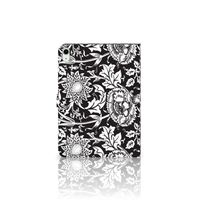 iPad Air (2020/2022) 10.9 inch Tablet Cover Black Flowers
