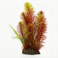 Superfish Myriophyllum Red Kunstplant 25cm - Levend Rood, Onderhoudsvrij voor Aquarium